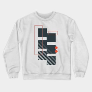 Geometric Crewneck Sweatshirt